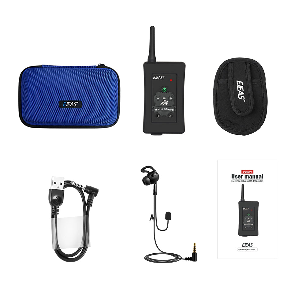 REFEREE COMMUNICATION SYSTEM - 3 Devices with Headset