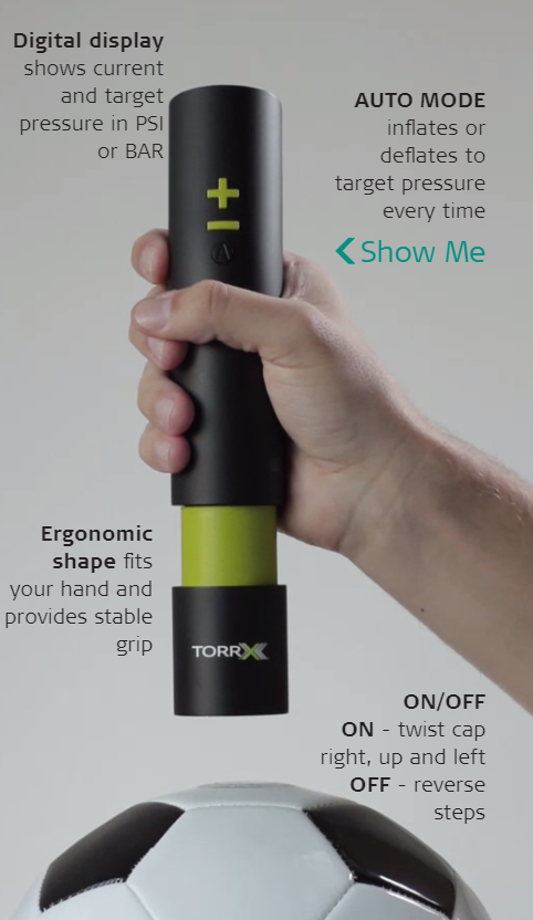 TorrX Smart Ball Pump - Low Stock