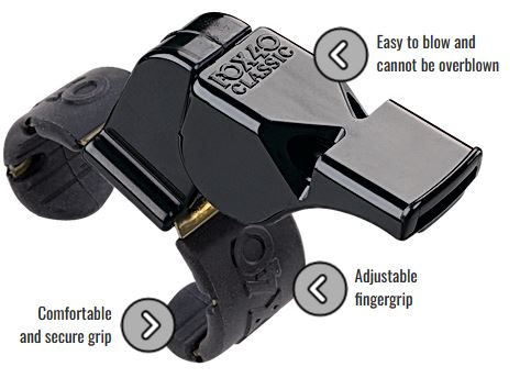 FOX40 CLASSIC FINGERGRIP Whistle