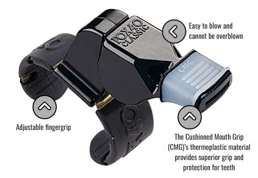 FOX40 CLASSIC CMG FINGERGRIP Whistle